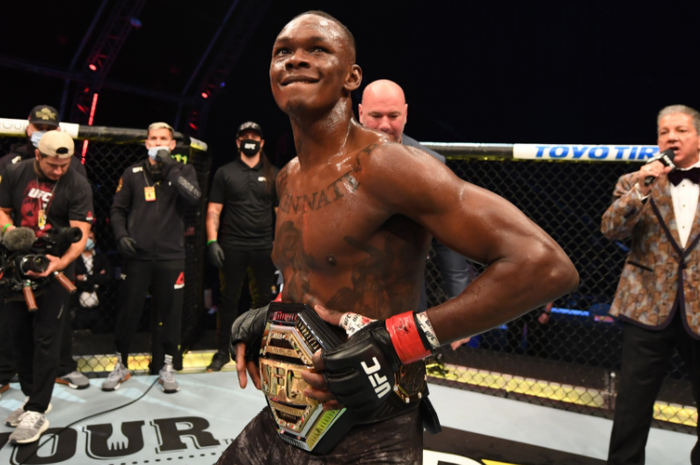 Petarung UFC asal Nigeria, Israel Adesanya.