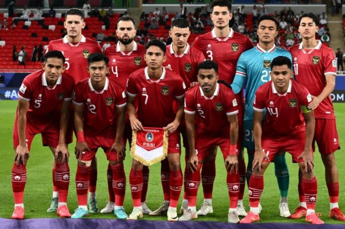 Skuad Timnas Indonesia untuk Piala Asia 2023.