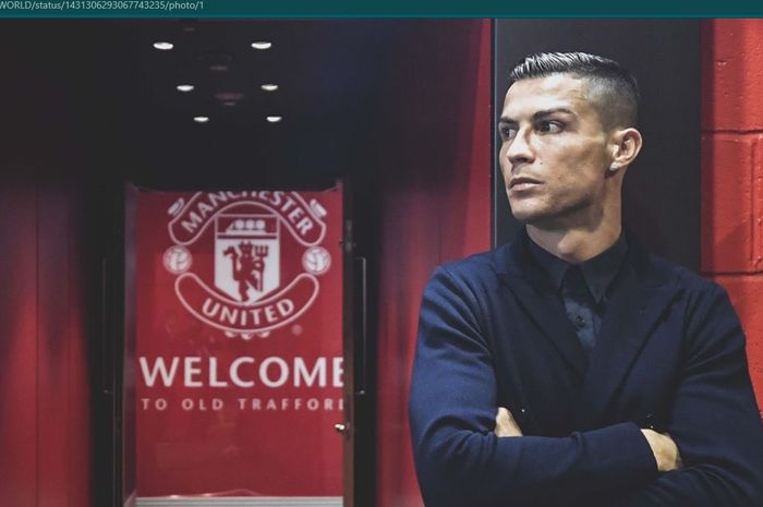 Cristiano Ronaldo resmi kembali memperkuat klub lamanya, Manchester United.