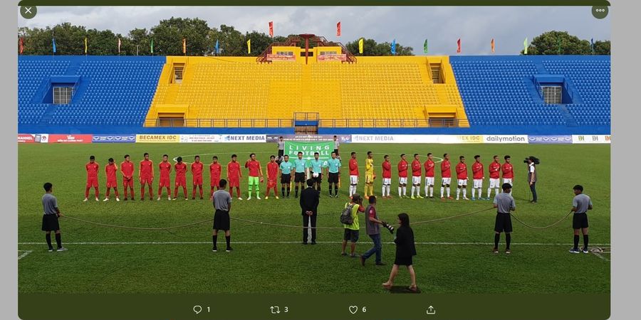 Laga Timnas U-18 Indonesia Vs Timor Leste Rusuh di Akhir Laga, Pelatih dan Ofisial Tim Masuk Lapangan