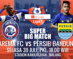 Link Live Streaming Liga 1 2019 Antara Arema FC vs Persib Bandung