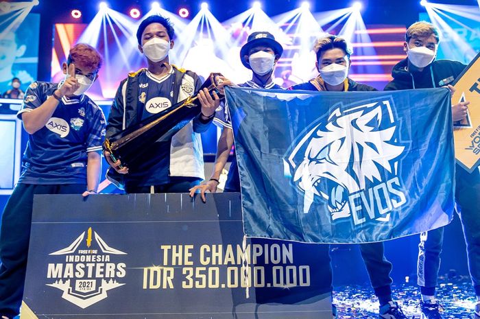 EVOS Esports as the champion of FFIM 2022.