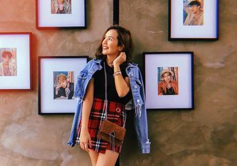 Intip 6 Padu Padan Seru Outfit Motif Plaid Kekinian Ala Beby Tsabina!