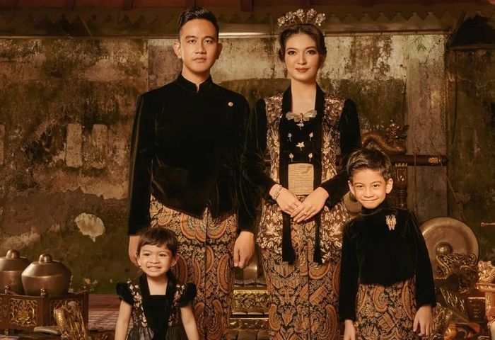 Keluarga Selvi Ananda dan Gibran Rakabuming