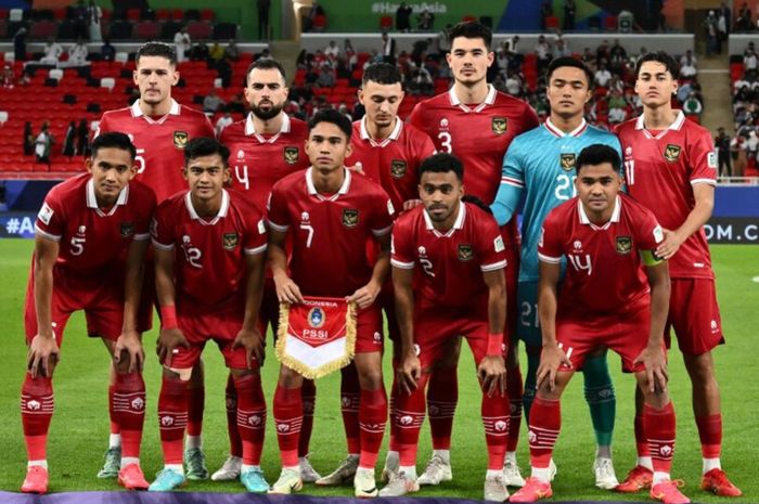 Skuad Timnas Indonesia untuk Piala Asia 2023.