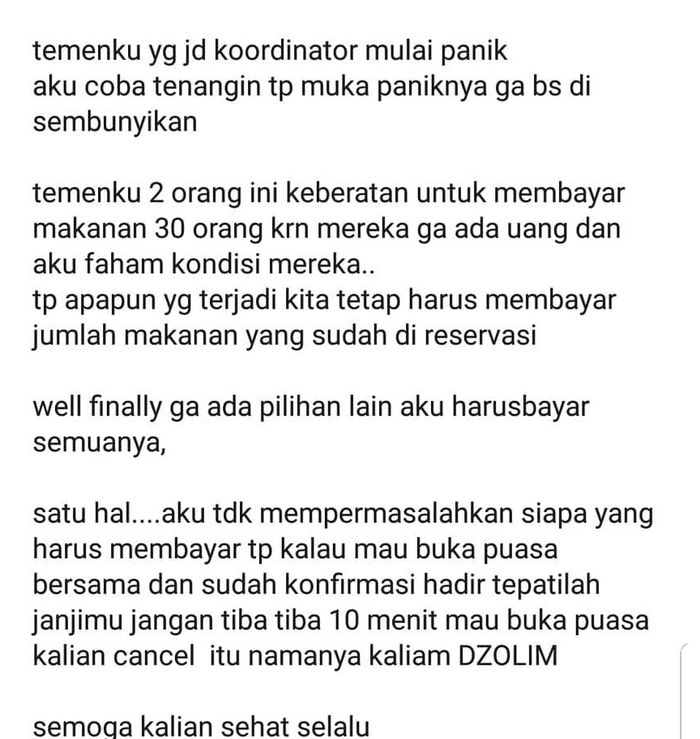 Curahan hati Teja