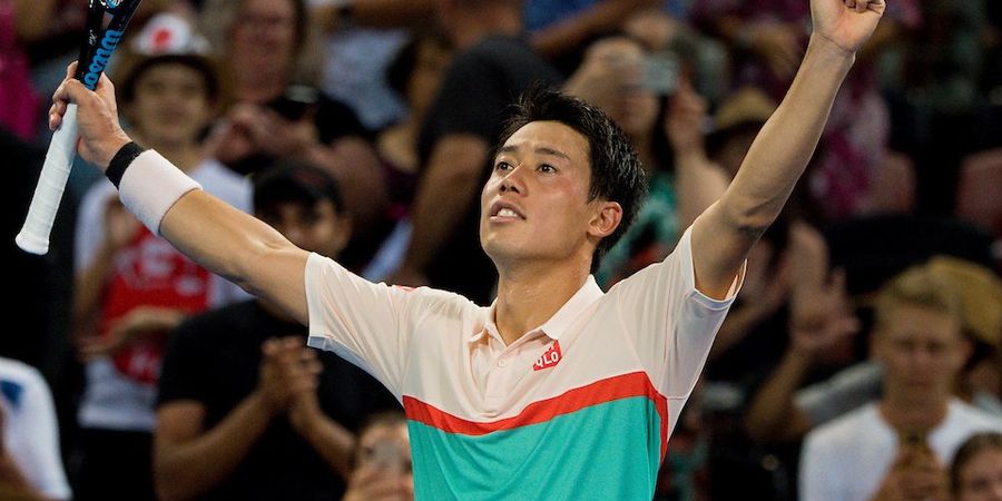 Comeback Manis Kei Nishikori di Babak Pertama Rotterdam Open 2019