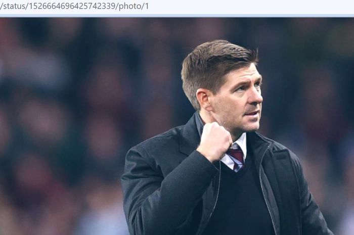 Pelatih Aston Villa, Steven Gerrard.