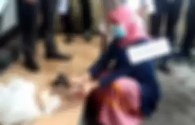 NA, tersangka kasus sate beracun di Bantul menjalani rekonstruksi