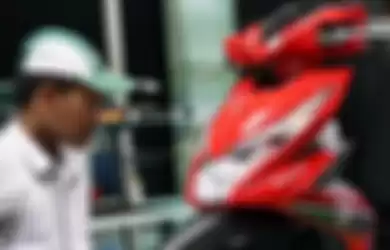 Honda BeAT skutik paling laris di Indonesia.