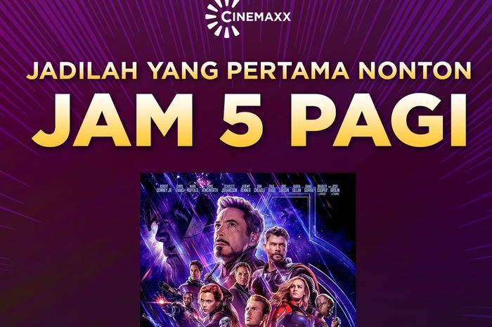 Di Indonesia, Avengers: Endgame Bakal Ditayangin dari Jam 