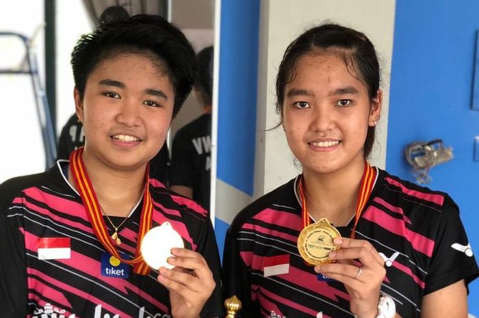 Duet ganda putri, Nita/Putri sukses menjadi juara Vietnam International Challenge 2019, Minggu (14/4/2019).
