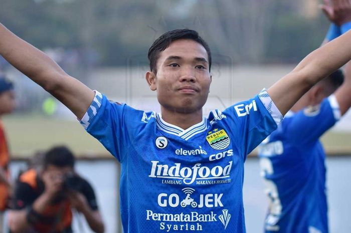 Mario Jardel, pemain muda Persib Bandung yang sudah dipromosikan ke tim utama. 