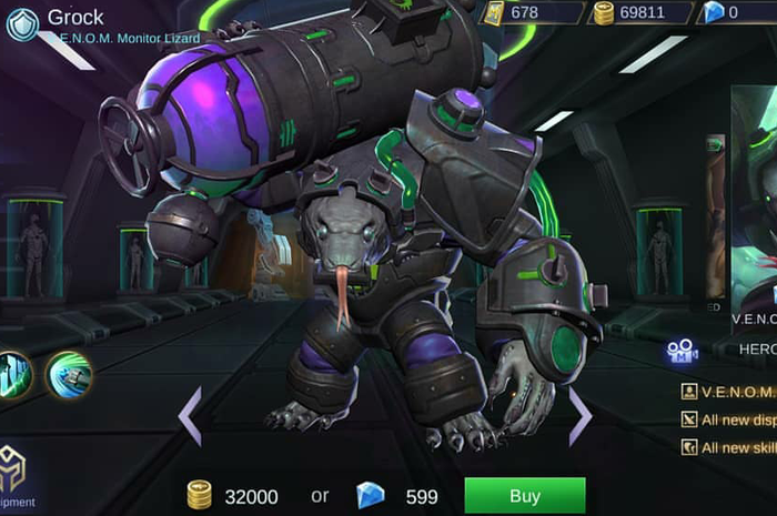 88+ Gambar Mobile Legends Grock HD Terbaik