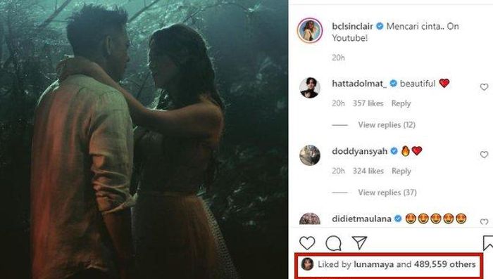 Luna Maya kepergok berikan dukungan pada BCL dan Ariel NOAH