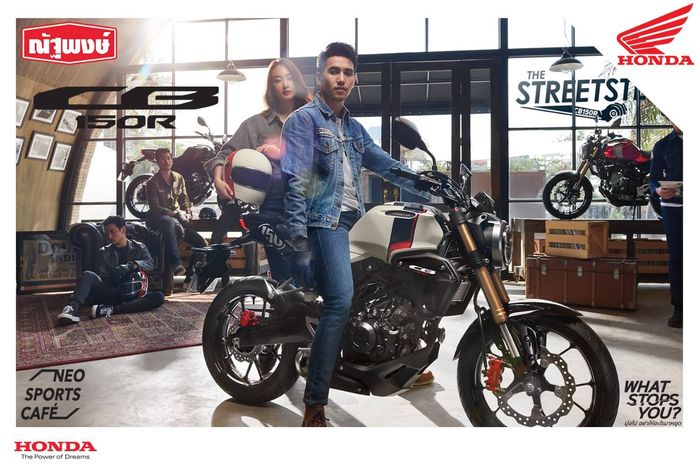 Honda Thailand Siapkan CB150R Streetster, CB150R ExMotion 