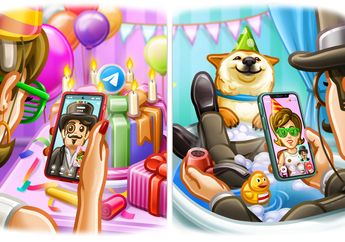 Update Telegram Messenger Hadirkan Fitur Video Call dan Emoji Baru