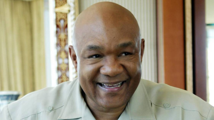 Legenda tinju dunia, George Foreman.  