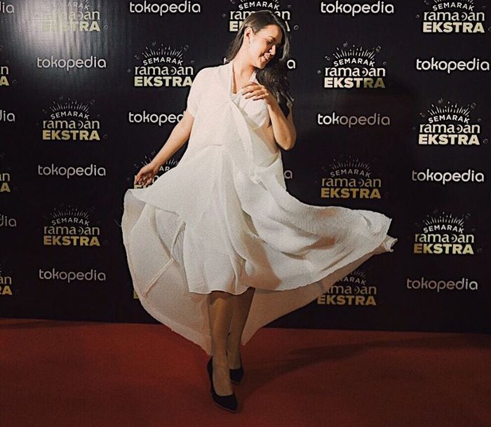 Penampilan perdana Raisa usai melahirkan