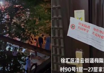 Viral Video Mencekam Lockdown Covid-19 di Shanghai China, Harga Mi Instan Nyaris Rp 1 Juta Per Kardus
