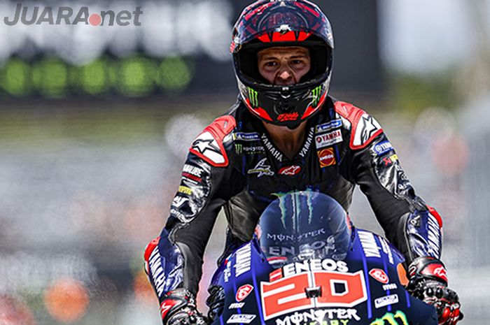 Pembalap Yamaha, Fabio Quartararo, memenangi MotoGP Catalunya 2022