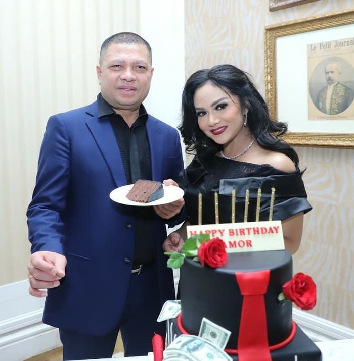 Penampilan Krisdayanti di acara ulang tahun Raul Lemos