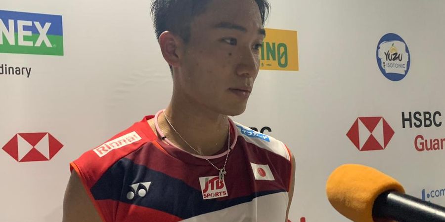 Nangis Saat Wawancara, Kento Momota: Seharusnya Saya Tidak Menangis