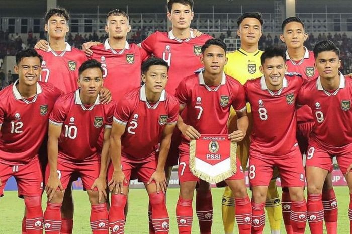 Skuad Timnas U-23 Indonesia.