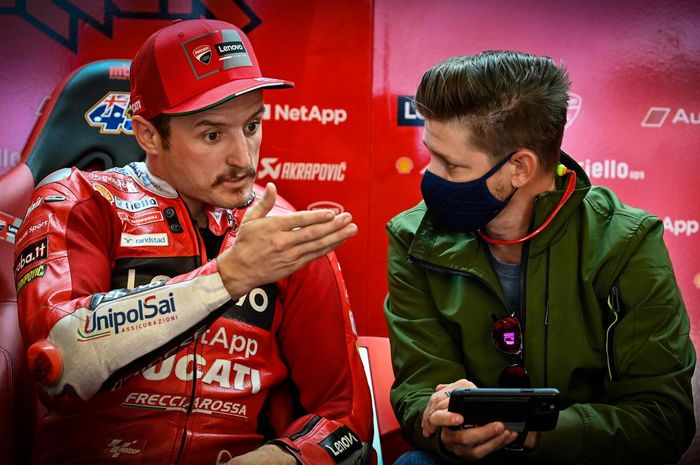 Jack Miller masih mendaki jalan menuju status pebalap top MotoGP karean itu ia tidak mau dibandingkan dengan Casey Stoner