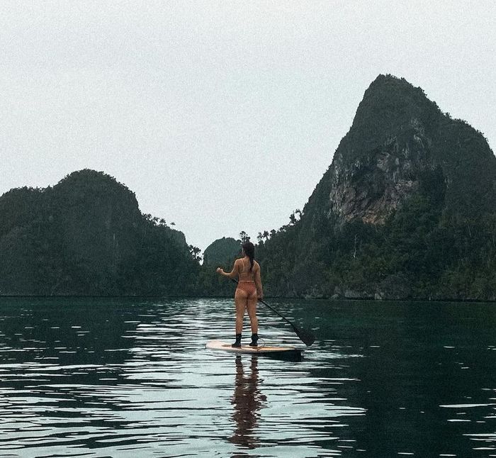 Nikita Willy pakai bikini