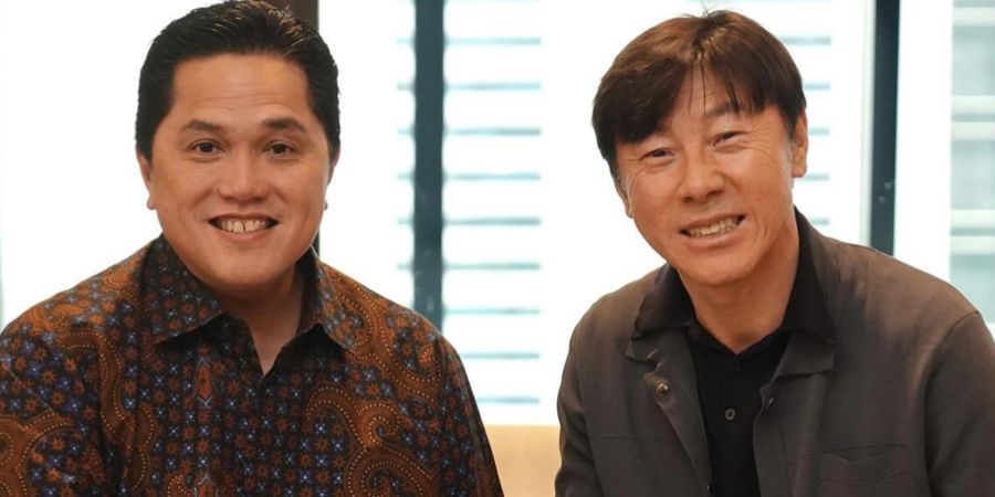 Pesan Erick Thohir untuk Shin Tae-yong Terungkap, Libur Liga 1 Harus Dibayar Mahal