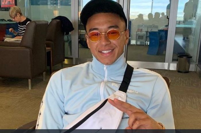 Pemain Manchester United, Jesse Lingard.