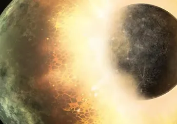 Dua Planet Bertabrakan sehingga Salah Satunya Kehilangan Atmosfernya