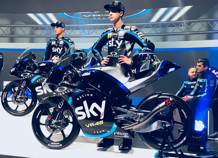 Launching Sky Racing Team VR46 2019