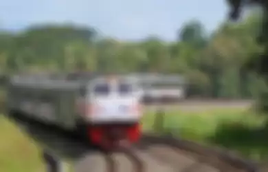 Ilustrasi kereta api