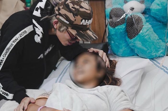 Atta Halilintar jenguk Audrey di Pontianak