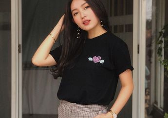 5 Gaya Kece Natasha Wilona Pakai Celana Motif. Hits dan Modis Abis!
