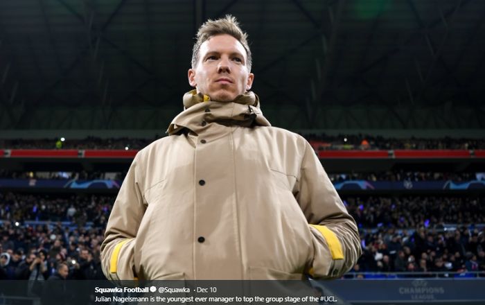 Pelatih RB Leipzig, Julian Nagelsmann.