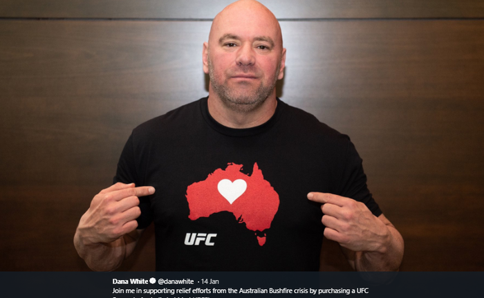 Presiden UFC, Dana White.