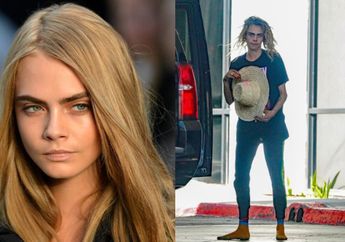 Tertangkap Kamera, Perilaku Aneh Cara Delevingne Diduga Karena Kecanduan Narkoba