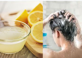 Cobalah Mulai Keramas dengan Air Lemon, Siap-siap Kaget dengan Perubahan ini pada Rambut!