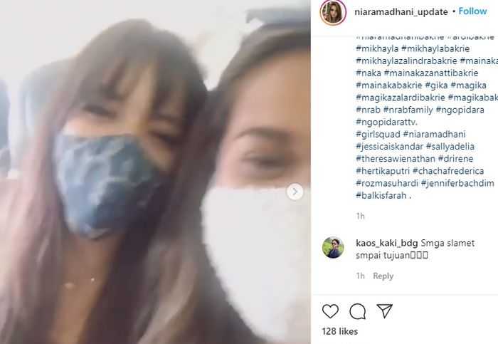 Nia Ramadhani disebut baru pertama kali naik pesawat kelas ekonomi