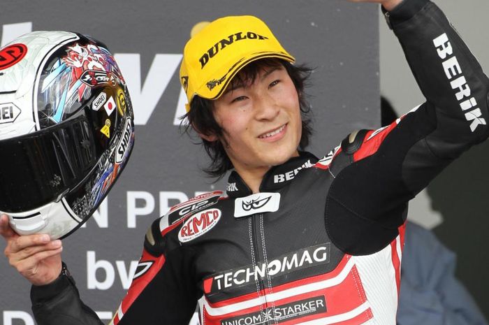 Shoya Tomizawa mengalami kecelakaan kala menjalani balapan di Sirkuit Misano, San Marino, pada 5 September 2010.