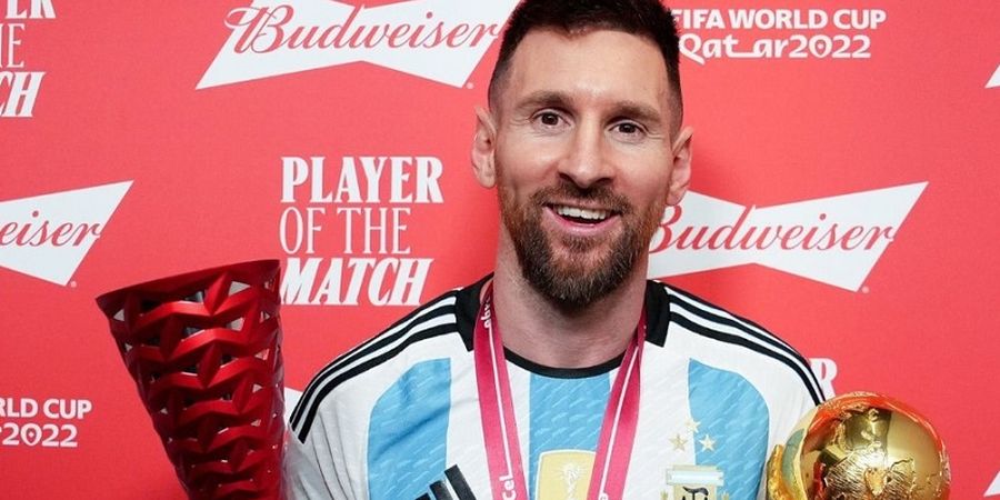 FINAL PIALA DUNIA 2022 - Kata-kata Lionel Messi Usai Bawa Argentina Jadi Juara Dunia