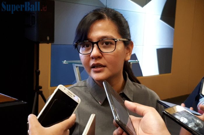 Mantan Sekretaris Jenderal PSSI, Ratu Tisha Destria.