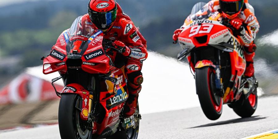 Hasil Kualifikasi MotoGP Italia 2023 - Francesco Bagnaia Pole Position, Marquez Bersaudara Menempel Ketat