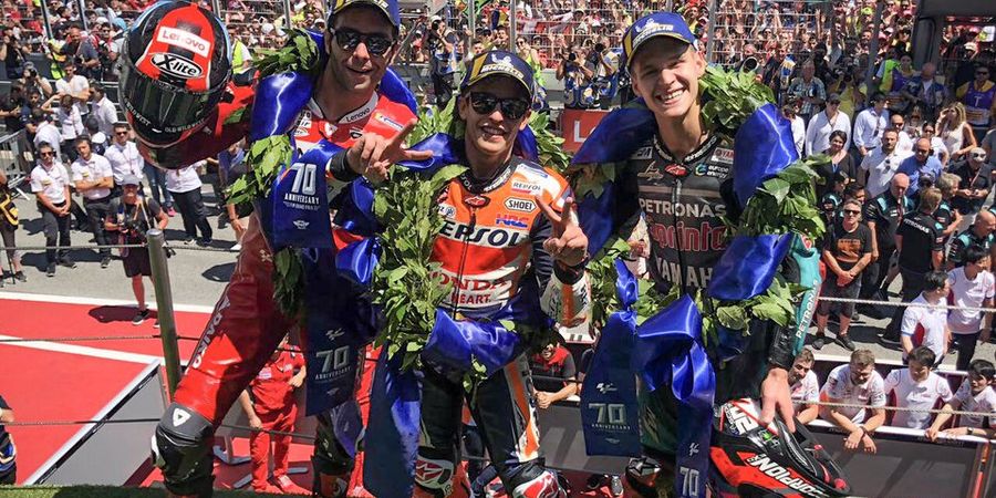 Klasemen Setelah MotoGP Catalunya 2019 - Marquez Kokoh di Puncak, Rossi Tertahan di Peringkat Ke-5