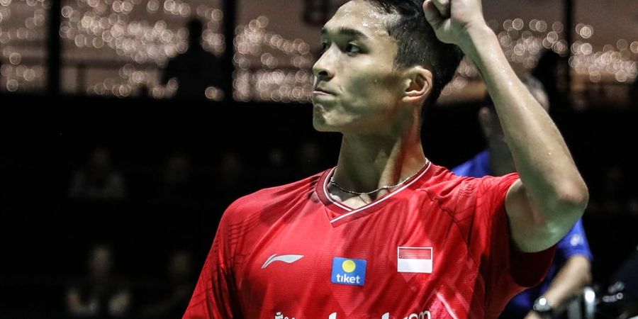 Hasil Kejuaraan Dunia BWF 2019 - Menang Dua Gim Langsung, Jonatan Christie ke Perempat Final