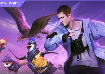 Free Fire x Justin Bieber akan Hadirkan Konser Virtual dalam Game