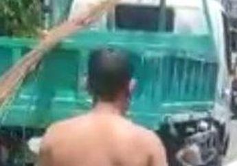 Heboh, Oknum Polisi Ini Nekat Tanpa Busana saat Naik Motor ke Polres, Terbongkar Masa Lalunya, Pengendara Mobil: Tidak Patut Ditiru!